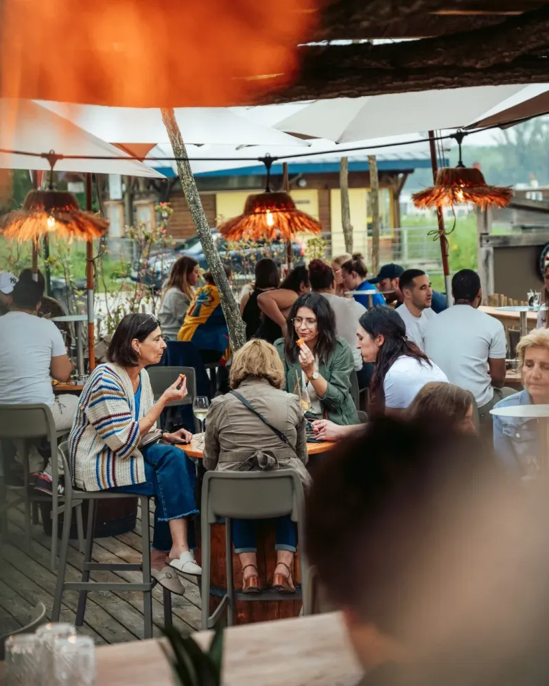 Guinguette près de Latresne