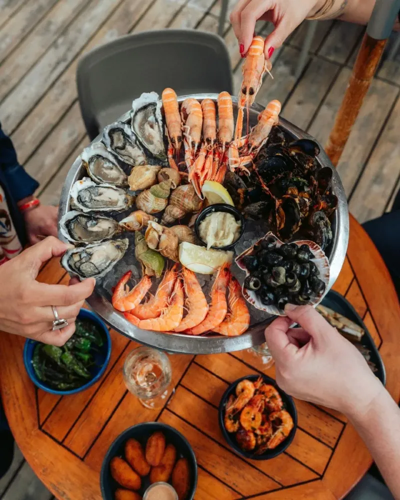 Plateaux de fruits de mer à emporter près de Latresne
